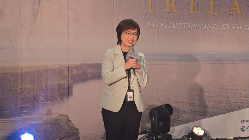 國立台灣文學館館長陳瑩芳致詞 圖片來源:記者林清雲攝 國立台灣文學館館長陳瑩芳致詞 圖片來源:記者林清雲攝