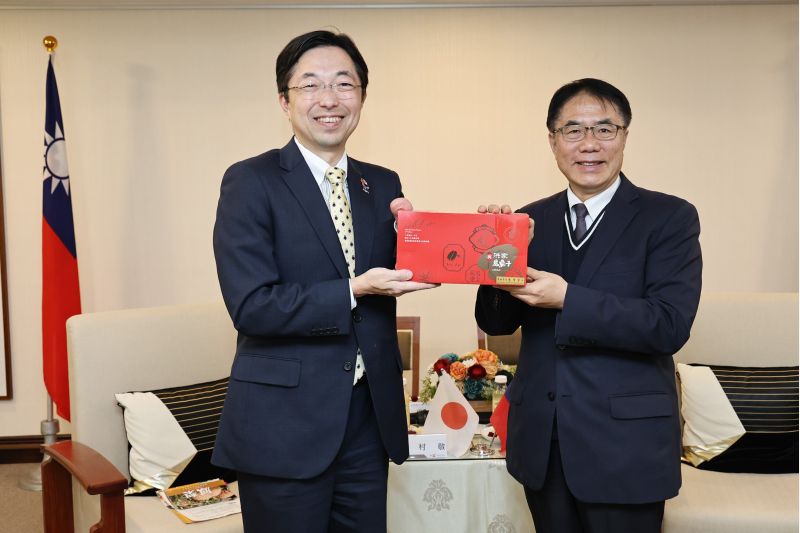 熊本縣木村敬知事拜會黃偉哲市長