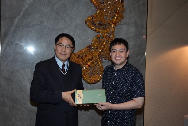 黃偉哲市長與加美地市副市長Benzen Raleigh Grepo Rusit會面