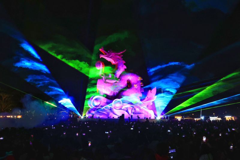 2026南科迎曦音樂節_燈光秀. 2026南科迎曦音樂節_燈光秀.