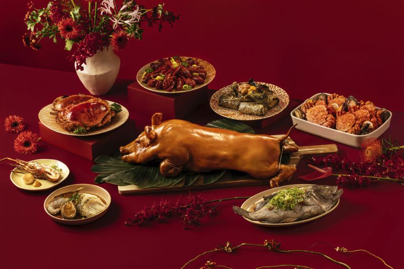 煙波國際觀光集團新竹湖濱館推出「2026 駿馬迎春 莫內饗宴」春節九大珍饌  圖片來源：煙波國際觀光集團