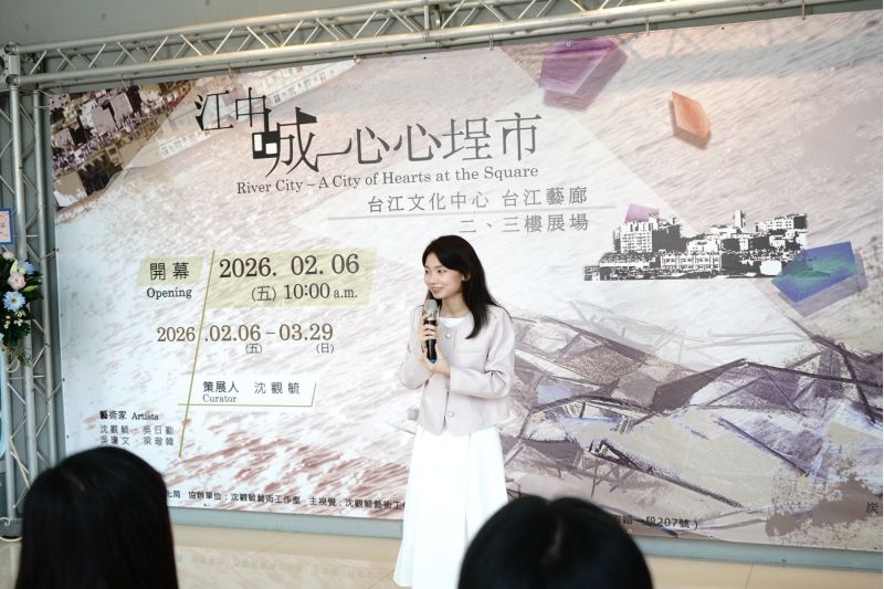 台江藝廊三樓展場實景。