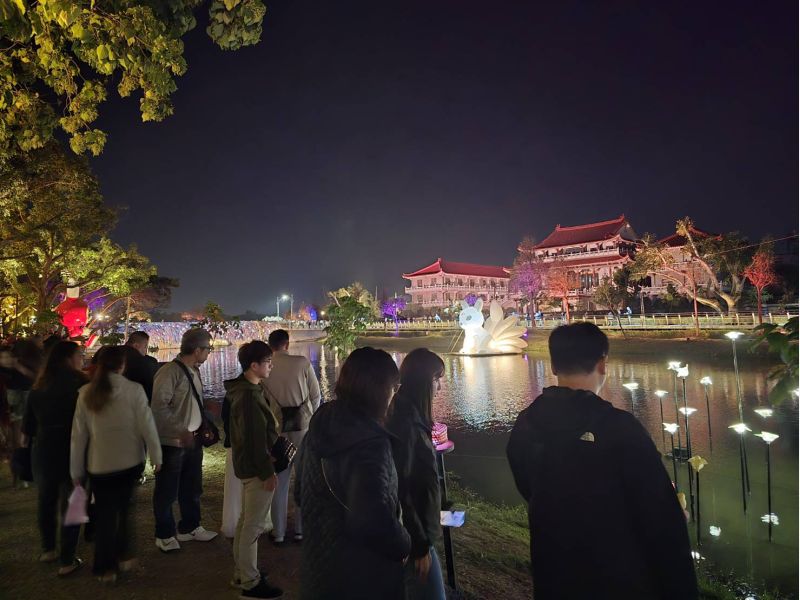 月津港賞花燈