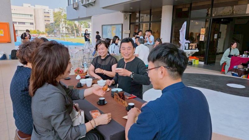 圖5：司茶人交流品茗實況