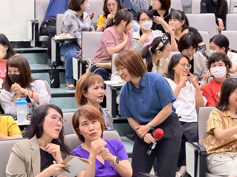 圖5.高師大SEL教師行政培力系列第二場講座當日活動照