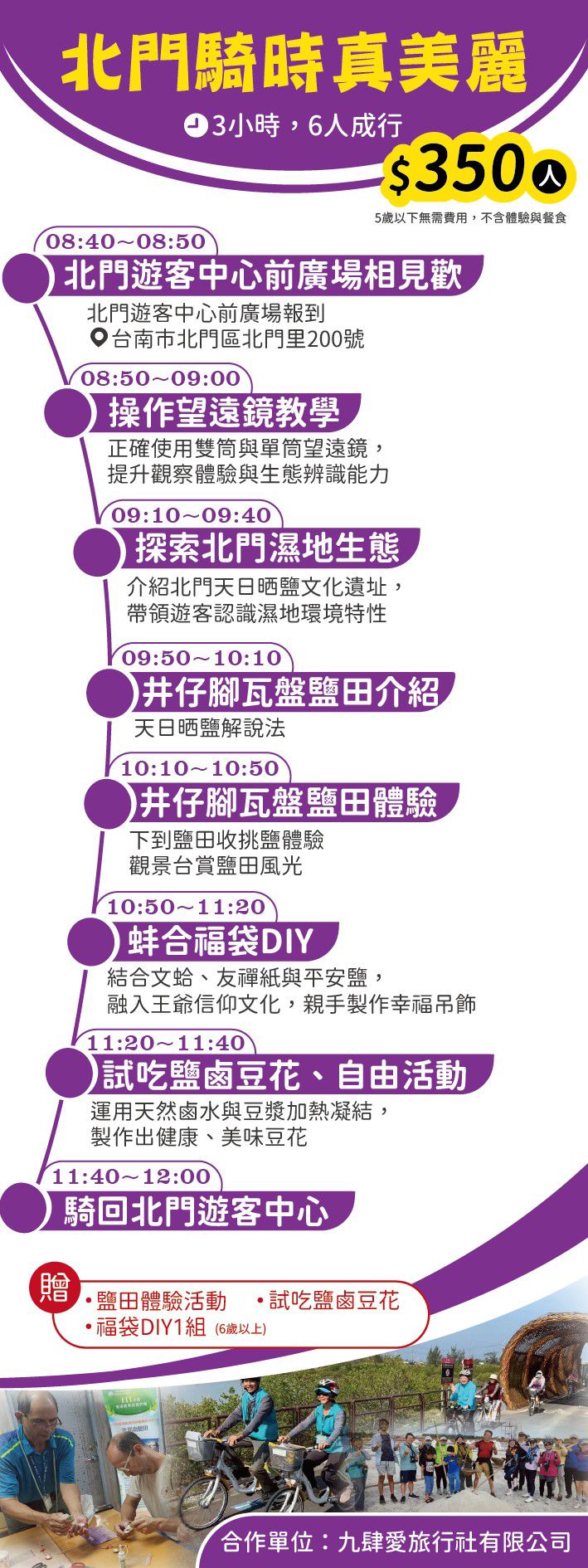 親子首選！雲嘉南「白金騎跡」深耕生態旅遊 媒合旅行社上架優質遊程，引領綠色永續觀光新風潮