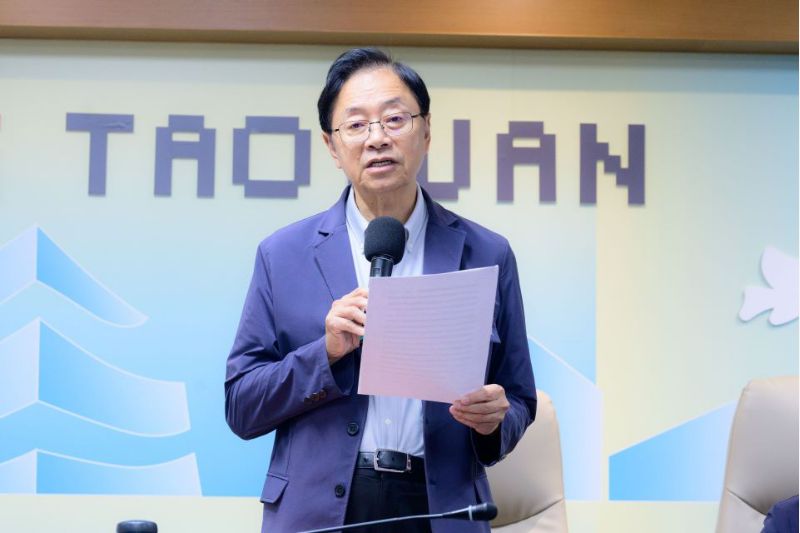 桃園市長張善政致詞